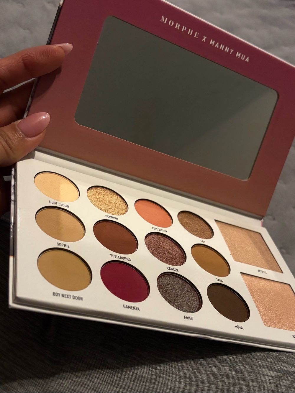 Morphe Eyeshadow + Highlighter Palette